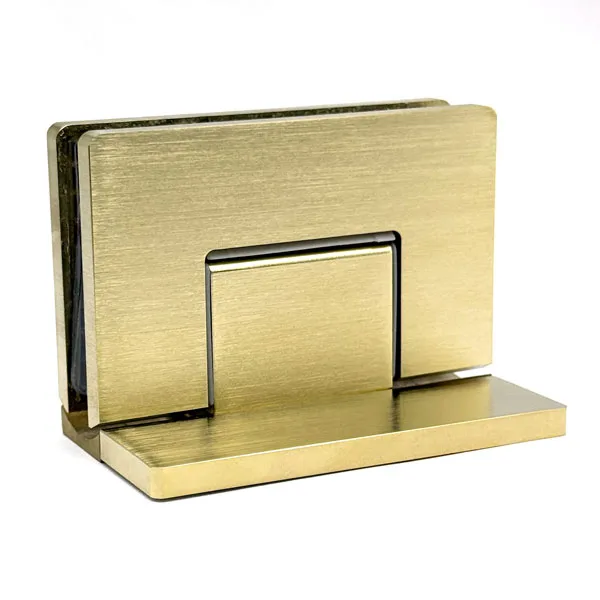 Нержавеющая сталь AISI 304, Matt Brushed Gold, Одностороннее, 90°, 4808